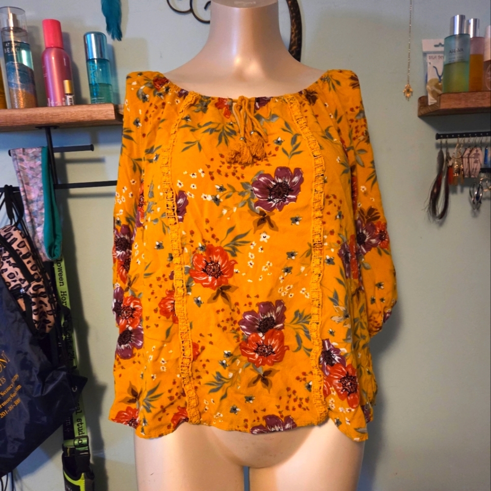 Floral blouse